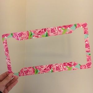 Lilly license plate fram